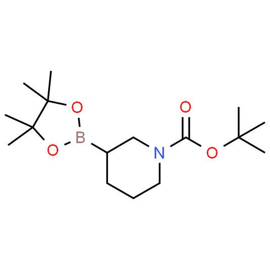 tert-Butyl 3-(4,4,5,5-tetramethyl-1,3,2-dioxaborolan-2-yl)piperidine-1-carboxylate