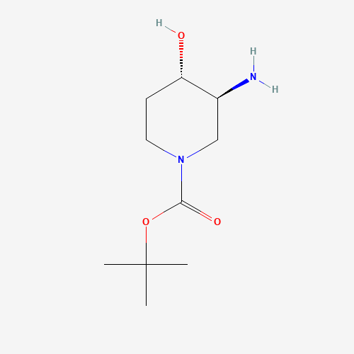 (3S,4S)-tert-Butyl 3-amino-4-hydroxypiperidine-1-carboxylate