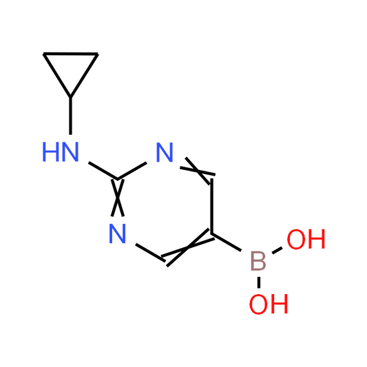 (2-(Cyclopropylamino)pyrimidin-5-yl)boronic acid
