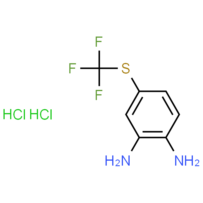 4-((Trifluoromethyl)thio)benzene-1,2-diamine dihydrochloride