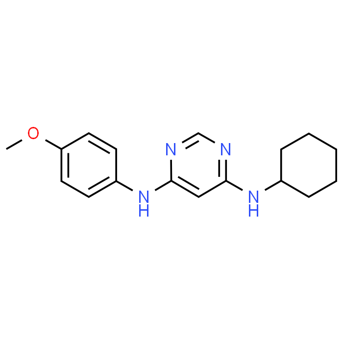 N4-Cyclohexyl-N6-(4-methoxyphenyl)pyrimidine-4,6-diamine