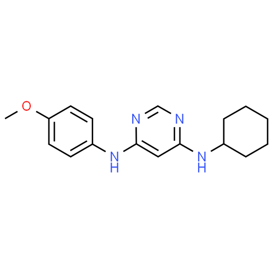 N4-Cyclohexyl-N6-(4-methoxyphenyl)pyrimidine-4,6-diamine
