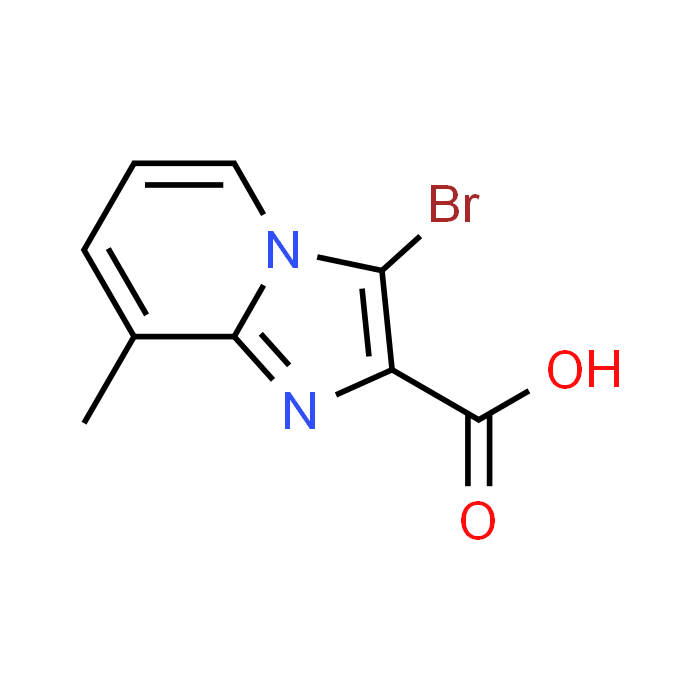 3-Bromo-8-methylimidazo[1,2-a]pyridine-2-carboxylic acid