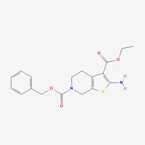 6-Benzyl 3-ethyl 2-amino-4,5-dihydrothieno[2,3-c]pyridine-3,6(7H)-dicarboxylate