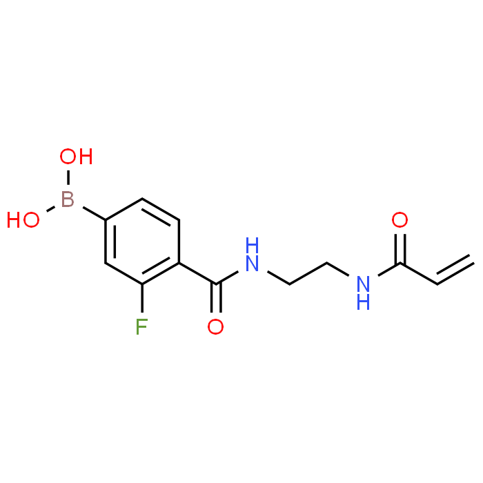 (4-((2-Acrylamidoethyl)carbamoyl)-3-fluorophenyl)boronic acid
