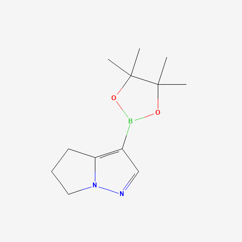 3-(4,4,5,5-Tetramethyl-1,3,2-dioxaborolan-2-yl)-5,6-dihydro-4H-pyrrolo[1,2-b]pyrazole