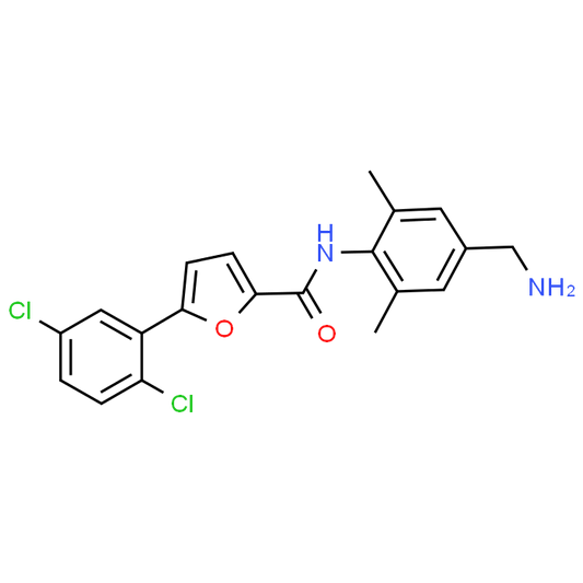 N-(4-(Aminomethyl)-2,6-dimethylphenyl)-5-(2,5-dichlorophenyl)furan-2-carboxamide
