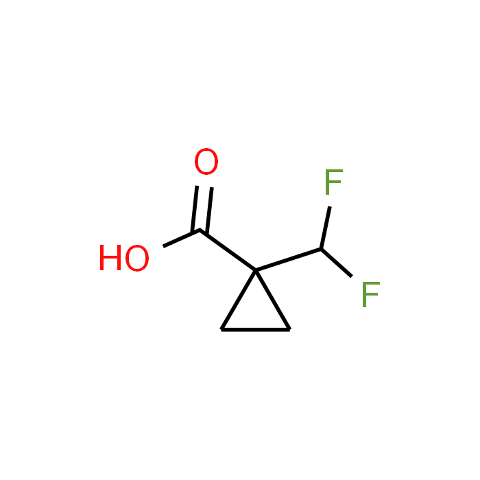 1-(Difluoromethyl)cyclopropanecarboxylic acid