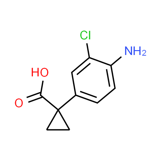 1-(4-Amino-3-chlorophenyl)cyclopropanecarboxylic acid