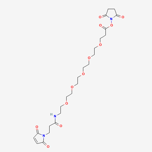 Mal-amido-PEG5-C2-NHS ester