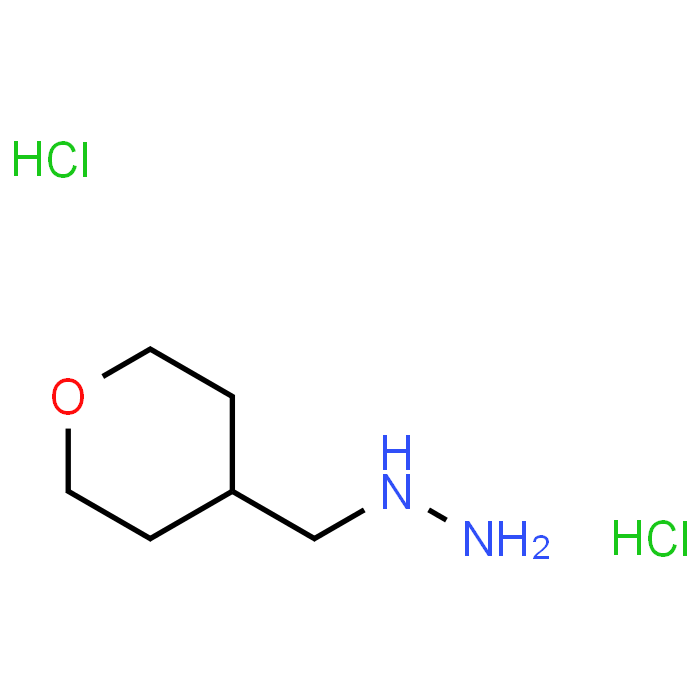 ((Tetrahydro-2H-pyran-4-yl)methyl)hydrazine dihydrochloride