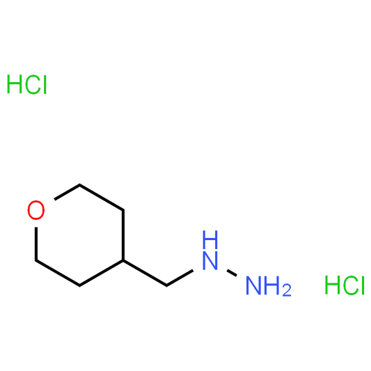 ((Tetrahydro-2H-pyran-4-yl)methyl)hydrazine dihydrochloride