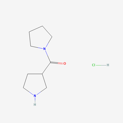 Pyrrolidin-1-yl(pyrrolidin-3-yl)methanone hydrochloride