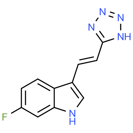 (E)-3-(2-(1H-Tetrazol-5-yl)vinyl)-6-fluoro-1H-indole