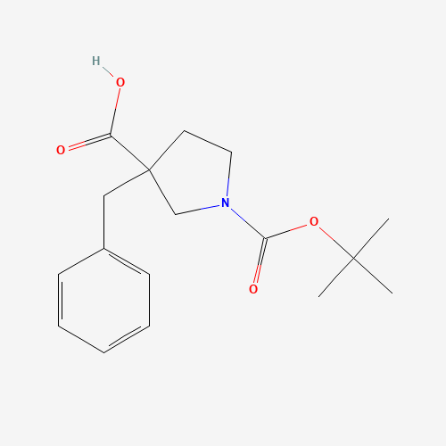 3-Benzyl-1-(tert-butoxycarbonyl)pyrrolidine-3-carboxylic acid