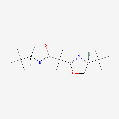 (4S,4'S)-2,2'-(Propane-2,2-diyl)bis(4-(tert-butyl)-4,5-dihydrooxazole)