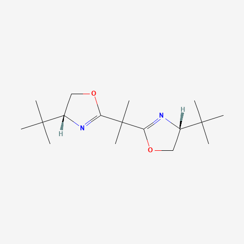 (4R,4'R)-2,2'-(Propane-2,2-diyl)bis(4-(tert-butyl)-4,5-dihydrooxazole)