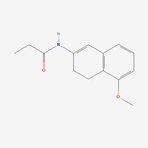 N-(3,4-dihydro-5-methoxy-2-naphthalenyl)propanamide