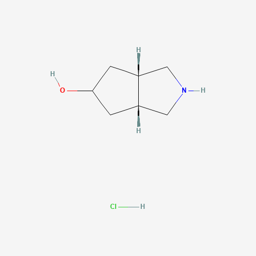 rel-(3aR,5s,6aS)-Octahydrocyclopenta[c]pyrrol-5-ol hydrochloride