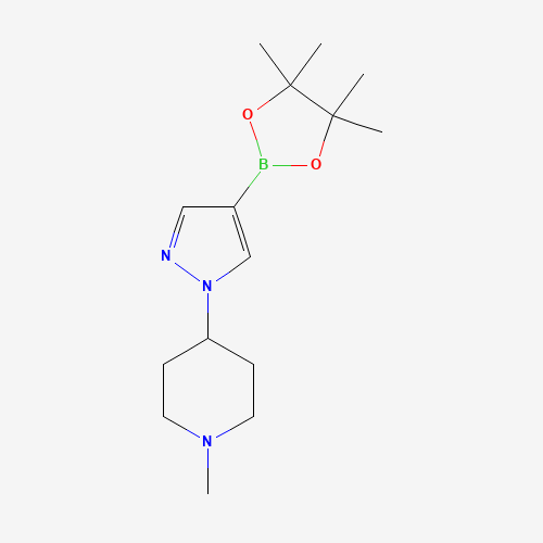 1-Methyl-4-(4-(4,4,5,5-tetramethyl-1,3,2-dioxaborolan-2-yl)-1H-pyrazol-1-yl)piperidine