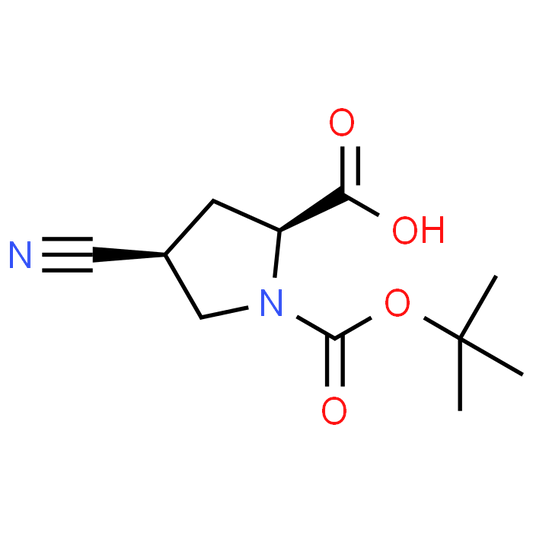 (2S,4S)-1-(tert-Butoxycarbonyl)-4-cyanopyrrolidine-2-carboxylic acid