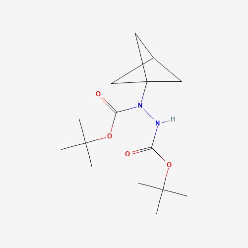 Di-tert-butyl 1-(bicyclo[1.1.1]pentan-1-yl)hydrazine-1,2-dicarboxylate