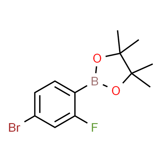 2-(4-Bromo-2-fluorophenyl)-4,4,5,5-tetramethyl-1,3,2-dioxaborolane