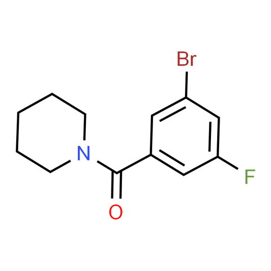 (3-Bromo-5-fluorophenyl)(piperidin-1-yl)methanone