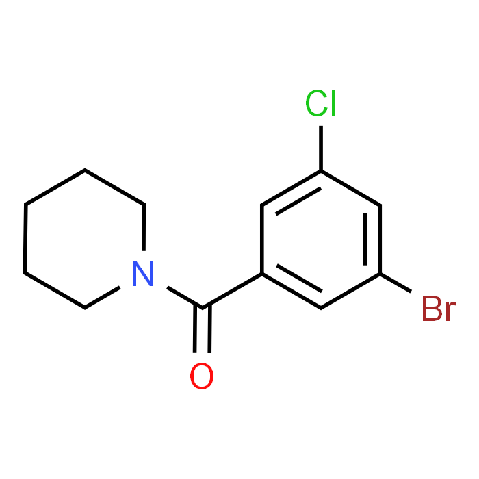 (3-Bromo-5-chlorophenyl)(piperidin-1-yl)methanone