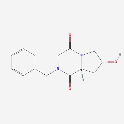 (7R,8aS)-2-Benzyl-7-hydroxyhexahydropyrrolo[1,2-a]pyrazine-1,4-dione