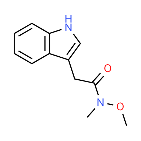 2-(1H-Indol-3-yl)-N-methoxy-N-methylacetamide