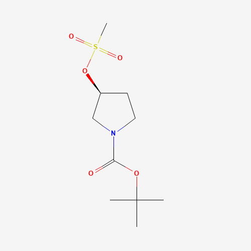 (S)-tert-Butyl 3-((methylsulfonyl)oxy)pyrrolidine-1-carboxylate