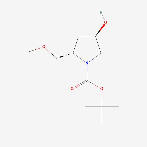 (2S,4R)-tert-Butyl 4-hydroxy-2-(methoxymethyl)pyrrolidine-1-carboxylate