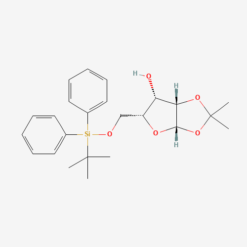 (3aS,5R,6S,6aS)-5-(((tert-Butyldiphenylsilyl)oxy)methyl)-2,2-dimethyltetrahydrofuro[2,3-d][1,3]dioxol-6-ol