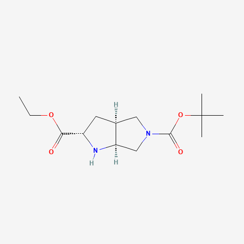 Racemic-(2S,3aS,6aS)-5-tert-butyl 2-ethyl hexahydropyrrolo[3,4-b]pyrrole-2,5(1H)-dicarboxylate
