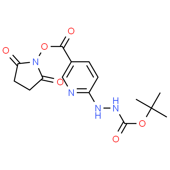 2,5-Dioxopyrrolidin-1-yl 6-(2-(tert-butoxycarbonyl)hydrazinyl)nicotinate