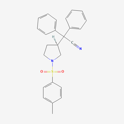 3-(S)-(1-Cyano-1,1-diphenylmethyl)-1-tosylpyrrolidine