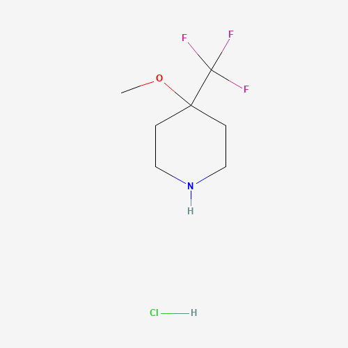 4-Methoxy-4-(trifluoromethyl)piperidine hydrochloride