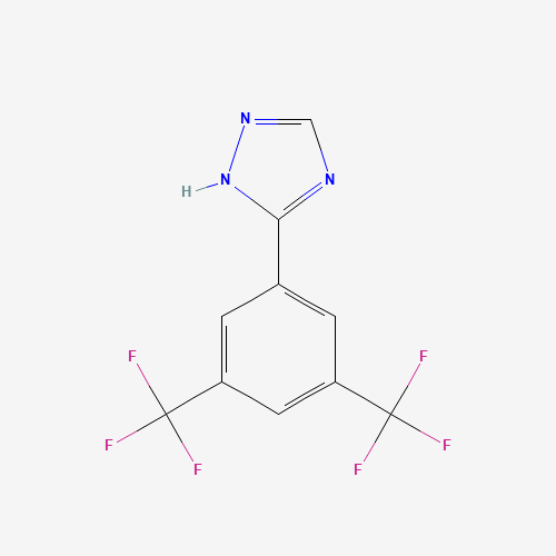 3-(3,5-Bis(trifluoromethyl)phenyl)-1H-1,2,4-triazole