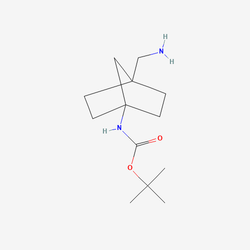 tert-butyl N-[4-(aminomethyl)bicyclo[2.2.1]heptan-1-yl]carbamate