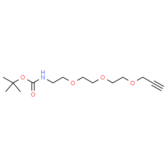 tert-Butyl (2-(2-(2-(prop-2-yn-1-yloxy)ethoxy)ethoxy)ethyl)carbamate