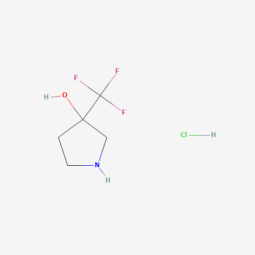 3-(Trifluoromethyl)pyrrolidin-3-ol hydrochloride