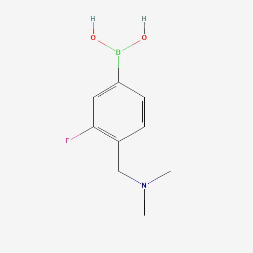 (4-((Dimethylamino)methyl)-3-fluorophenyl)boronic acid