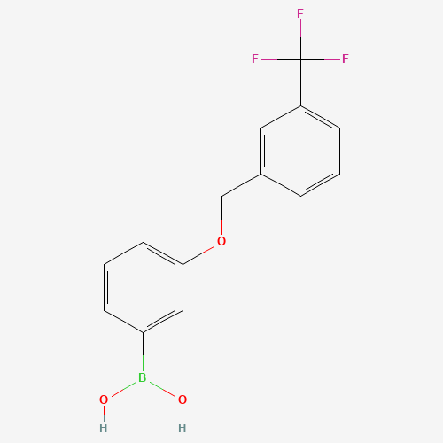 (3-((3-(Trifluoromethyl)benzyl)oxy)phenyl)boronic acid