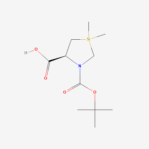 (S)-1-(tert-Butoxycarbonyl)-3,3-dimethyl-1,3-azasilolidine-5-carboxylic acid