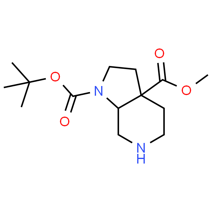 1-tert-Butyl 3a-methyl octahydro-1H-pyrrolo[2,3-c]pyridine-1,3a-dicarboxylate