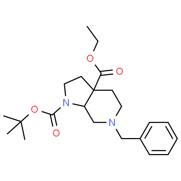 1-tert-Butyl 3a-ethyl 6-benzyloctahydro-1H-pyrrolo[2,3-c]pyridine-1,3a-dicarboxylate