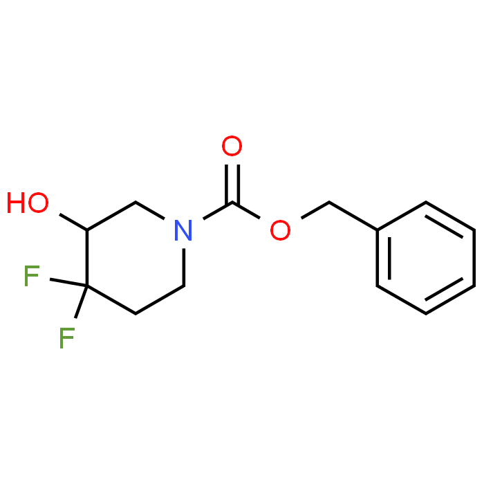 Benzyl 4,4-difluoro-3-hydroxypiperidine-1-carboxylate
