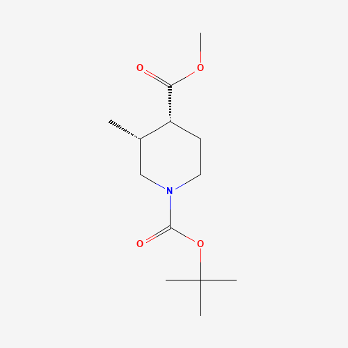 Cis-1-tert-butyl 4-methyl 3-methylpiperidine-1,4-dicarboxylate