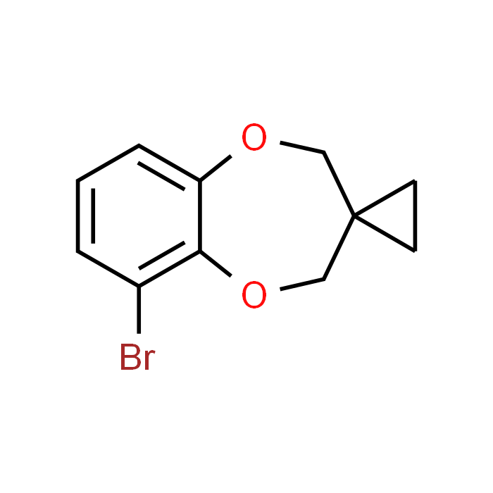 6-Bromo-2,4-dihydrospiro[benzo[b][1,4]dioxepine-3,1'-cyclopropane]